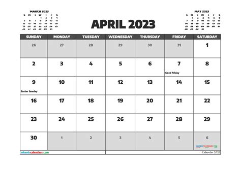 Courtesy of <strong>WinCalendar</strong>. . April 2023 wincalendar